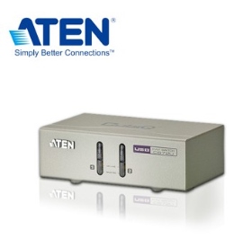ATEN 2埠 USB KVM多電腦切換器 - 支援喇叭&麥克風 (CS72U) (按鍵切換,non-HotKey)