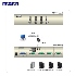 ATEN 4埠 USB KVM多電腦切換器 (按鍵切換,non-HotKey)