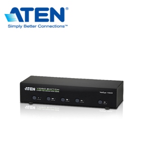 ATEN 4埠VGA視訊分配器+音訊功能