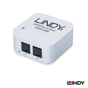 林帝 2入1出 TOSLINK數位音源分配器(70406)