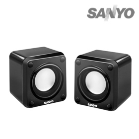 三洋2.0聲道多媒體USB方塊喇叭